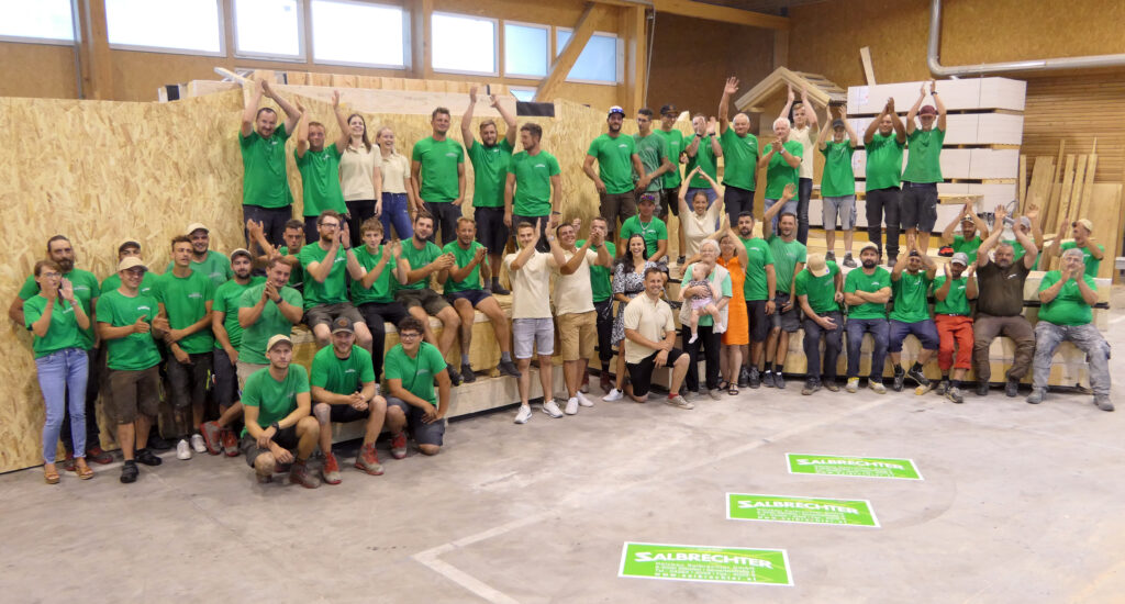 Holzbau Salbrechter Holzbauprojekt in Kärnten